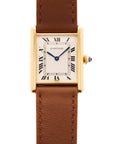 Cartier - Cartier Yellow Gold Extra Plate Tank Ref. 96065 - The Keystone Watches