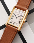 Cartier - Cartier Yellow Gold Extra Plate Tank Ref. 96065 - The Keystone Watches