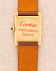 Cartier - Cartier Yellow Gold Extra Plate Tank Ref. 96065 - The Keystone Watches