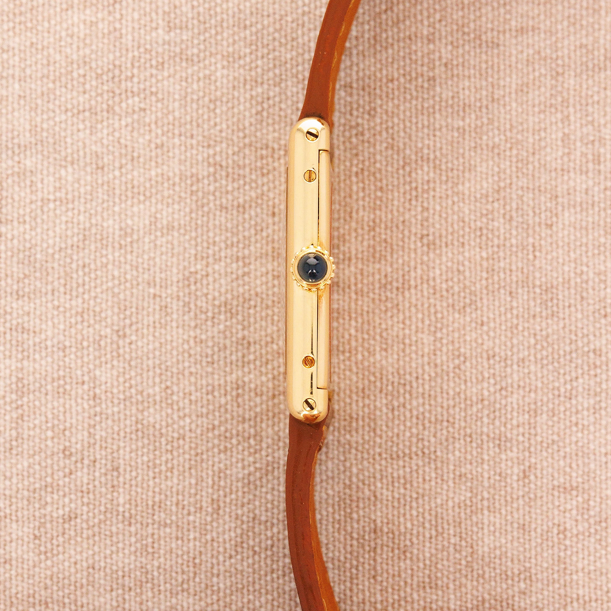 Cartier - Cartier Yellow Gold Extra Plate Tank Ref. 96065 - The Keystone Watches