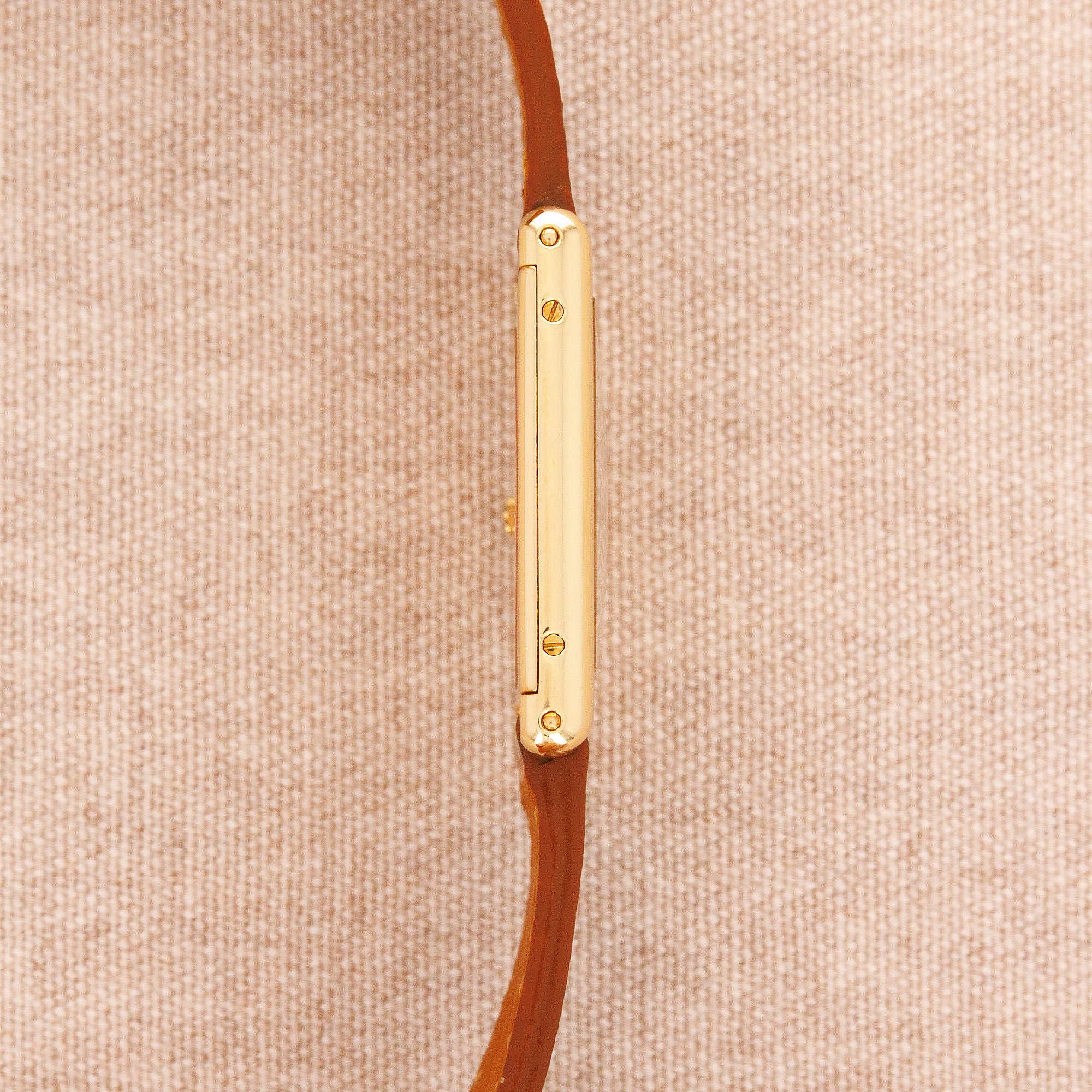 Cartier - Cartier Yellow Gold Extra Plate Tank Ref. 96065 - The Keystone Watches