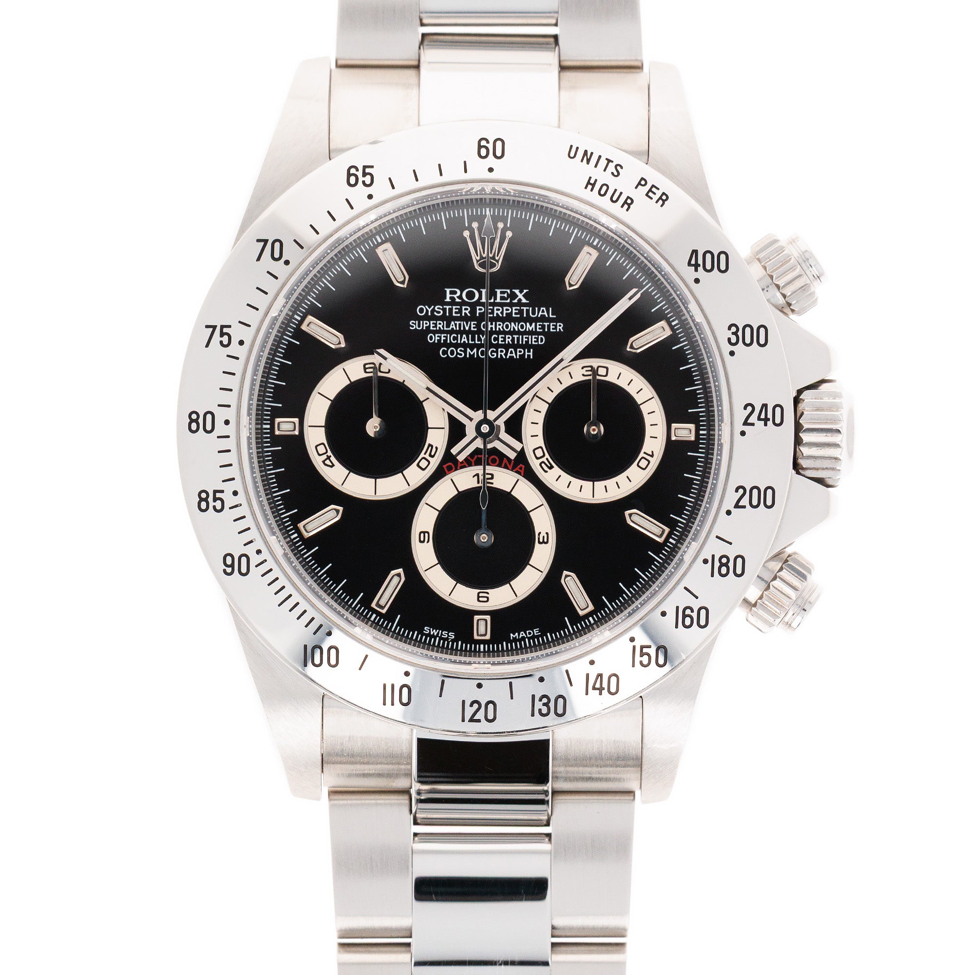 Rolex Zenith Daytona Steel Ref. 16520 in Like New Condition