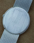 Audemars Piguet White Gold Automatic Bracelet Watch with Lapis Lazuli Dial