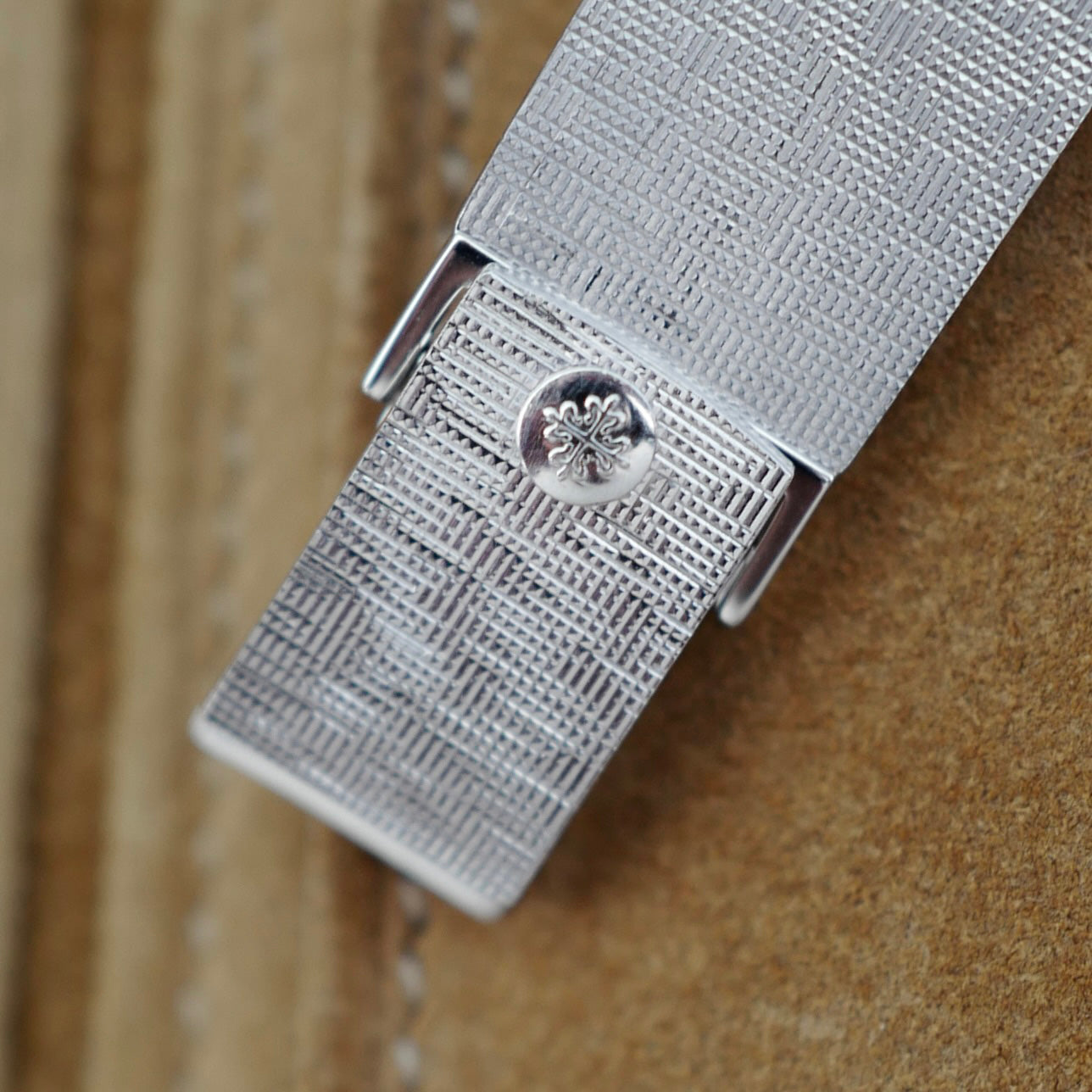 Patek Philippe White Gold Baguette Bezel Watch Ref. 3357/2