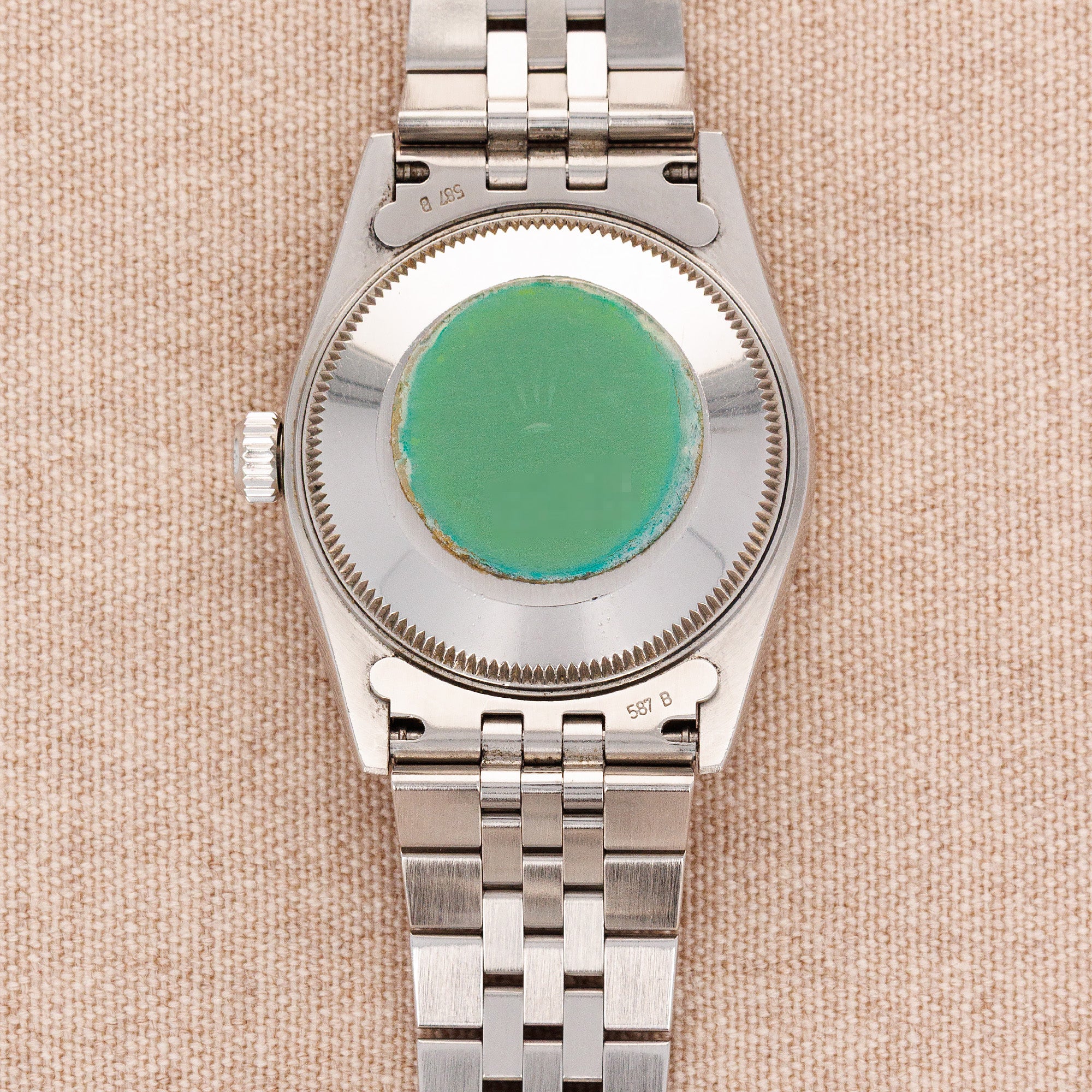 Rolex Steel Ladies Datejust Ref. 78274 with Sodalite Dial