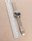 A. Lange & Sohne White Gold Langematik Ref. 308.027 on Wellendorf Bracelet