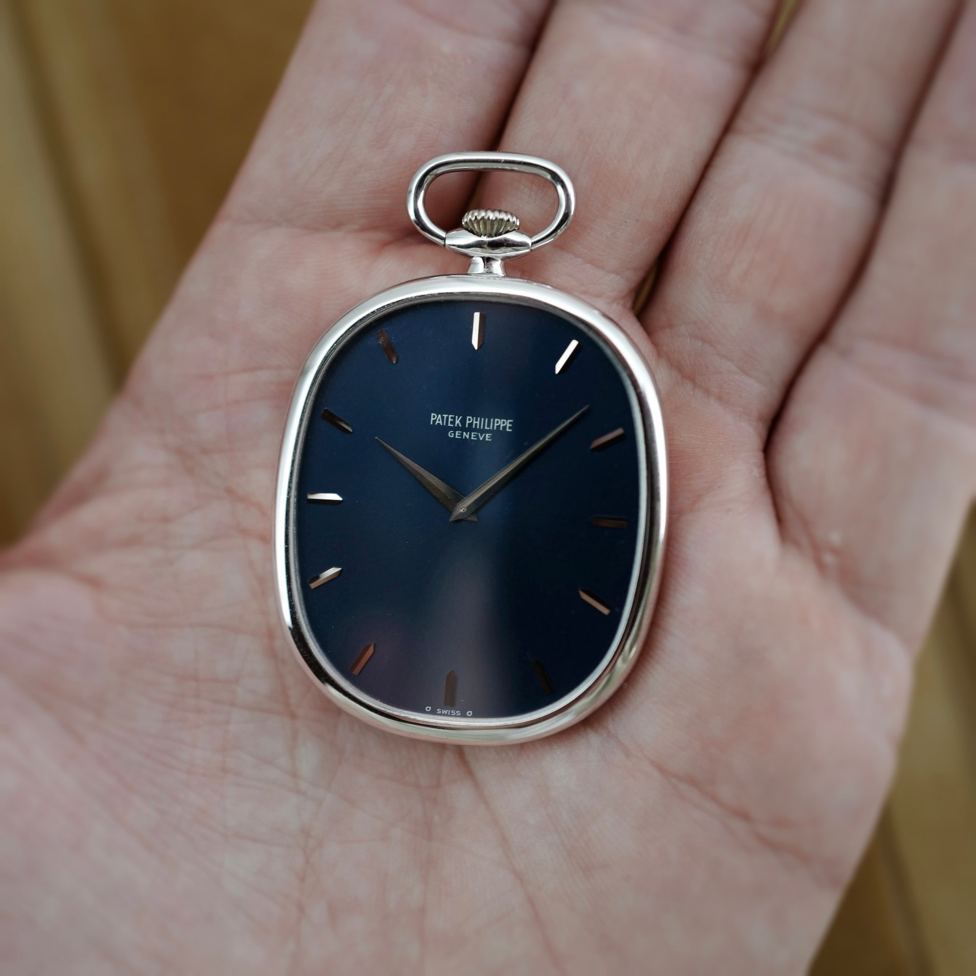 Patek Philiipe White Gold Pocket Watch Ref. 874