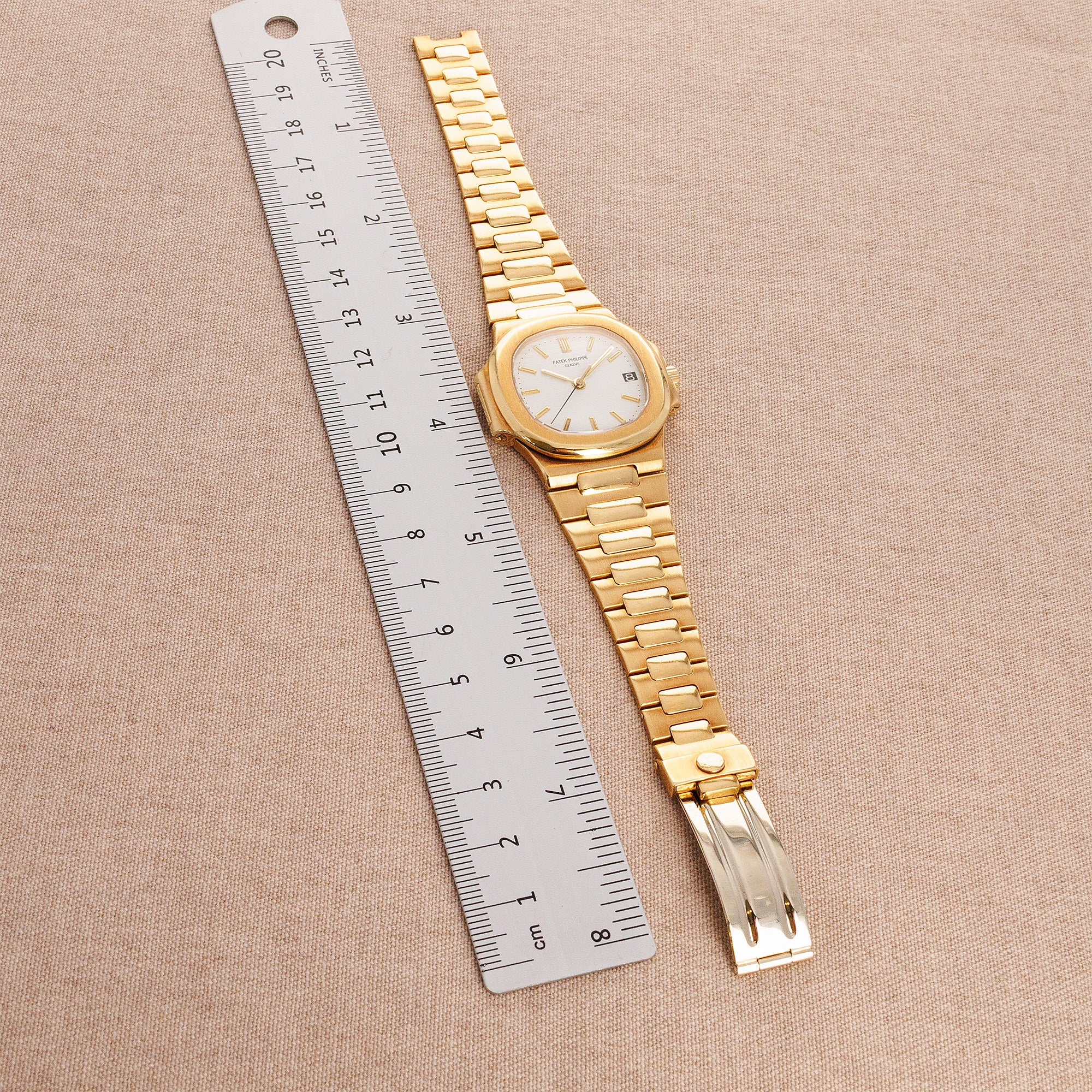 Patek Philippe Yellow Gold Nautilus Ref. 3800