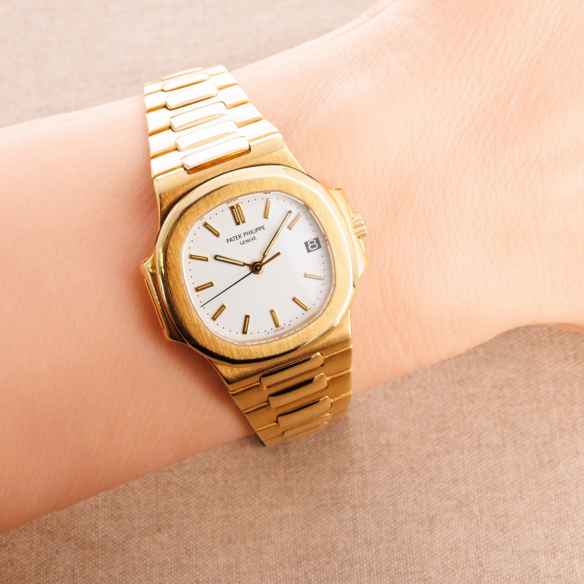 Patek Philippe Yellow Gold Nautilus Ref. 3800