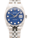 Rolex - Rolex Steel Datejust Ref. 16234 with Sodalite Dial - The Keystone Watches