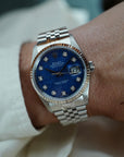 Rolex - Rolex Steel Datejust Ref. 16234 with Sodalite Dial - The Keystone Watches