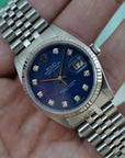 Rolex - Rolex Steel Datejust Ref. 16234 with Sodalite Dial - The Keystone Watches
