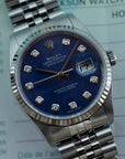 Rolex - Rolex Steel Datejust Ref. 16234 with Sodalite Dial - The Keystone Watches
