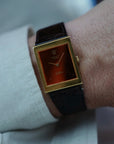 Rolex Yellow Gold Cellini Watch Ref. 4014/8 with Orange Dial (New Arrival)