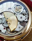 Patek Philippe Rose Gold Rare Handcraft Minute Repeater Watch Ref. 7000 with Cloisonne Swallows