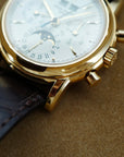 Patek Philippe Yellow Gold Perpetual Calendar Chronograph Watch Ref. 3970