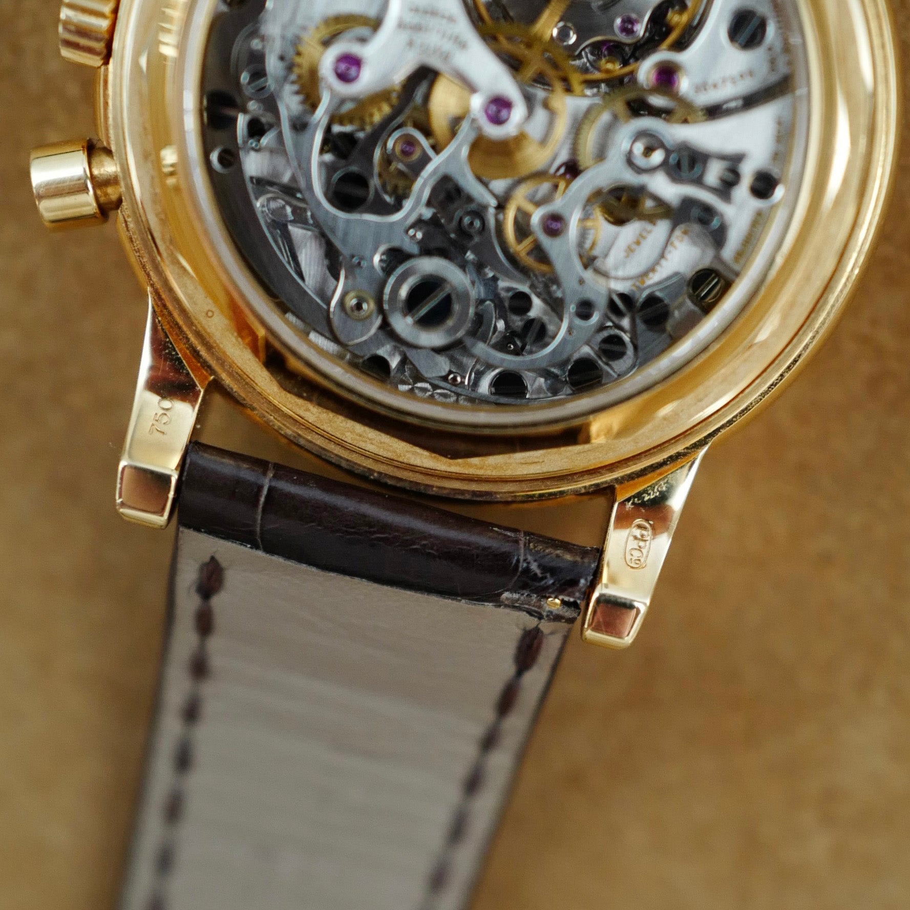 Patek Philippe Yellow Gold Perpetual Calendar Chronograph Watch Ref. 3970