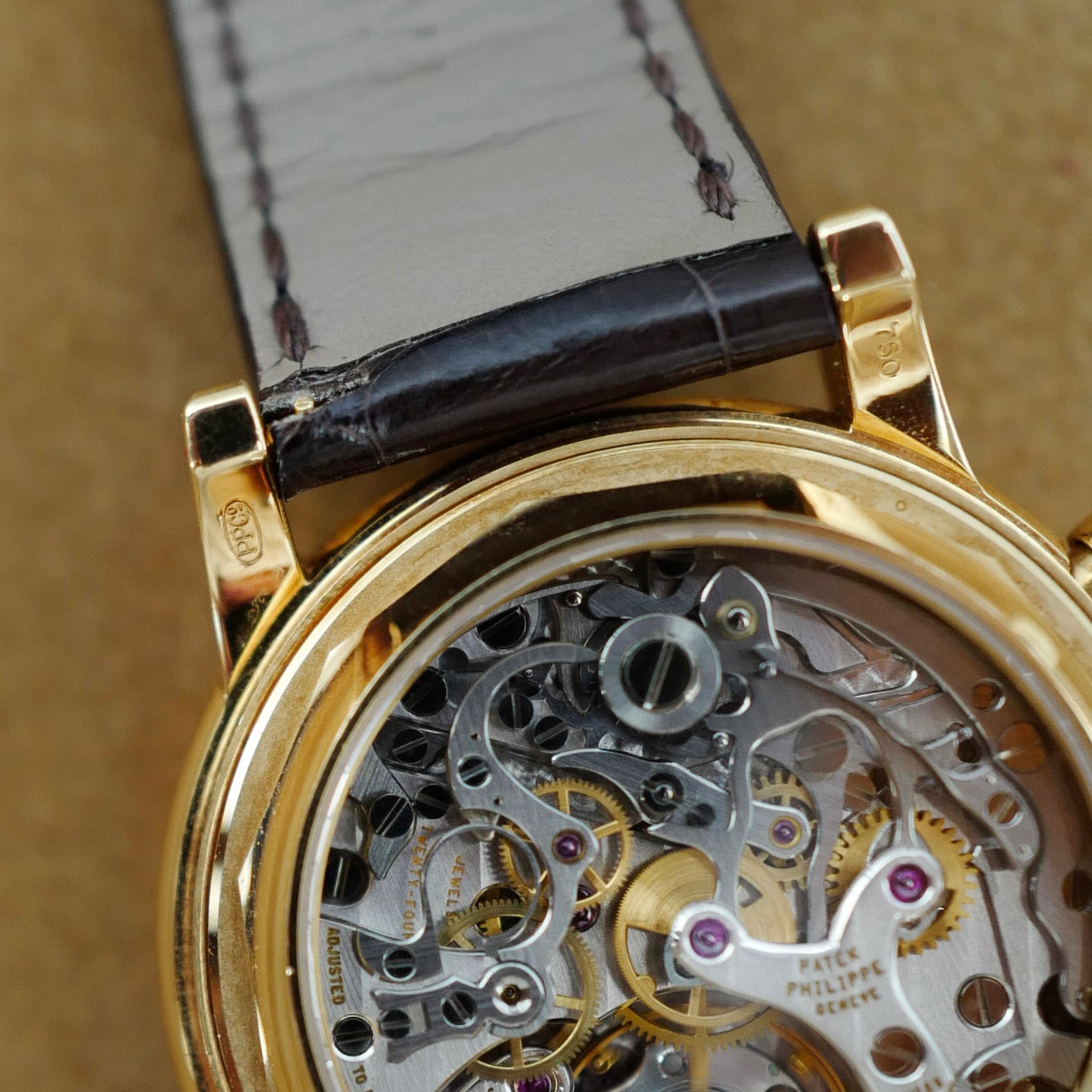 Patek Philippe Yellow Gold Perpetual Calendar Chronograph Watch Ref. 3970