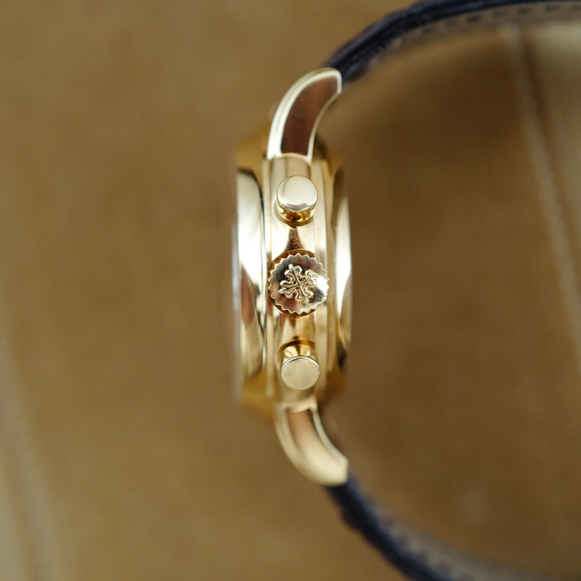 Patek Philippe Yellow Gold Perpetual Calendar Chronograph Watch Ref. 3970
