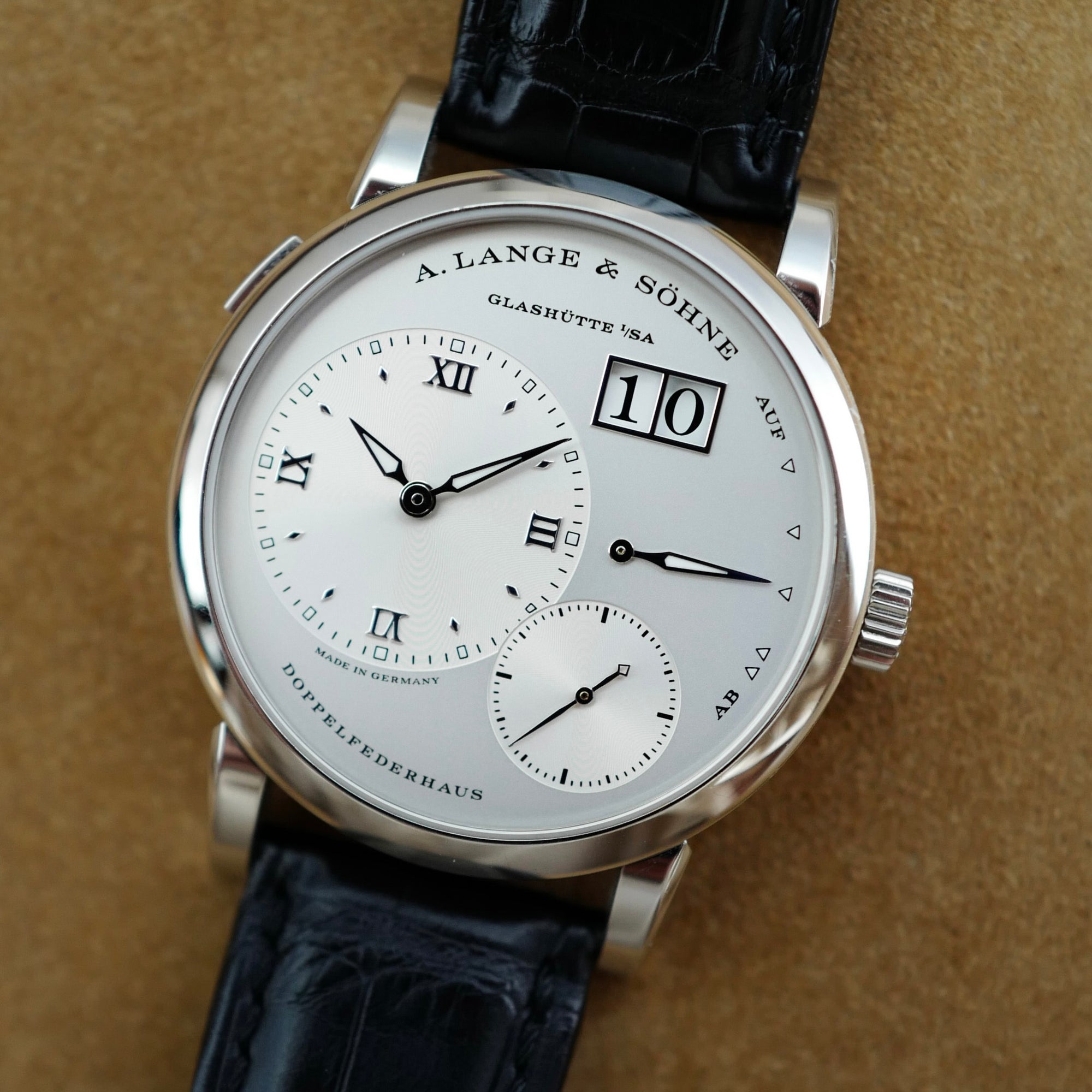 A. Lange & Sohne White Gold Lange 1 Ref. 101.039 (New Arrival)