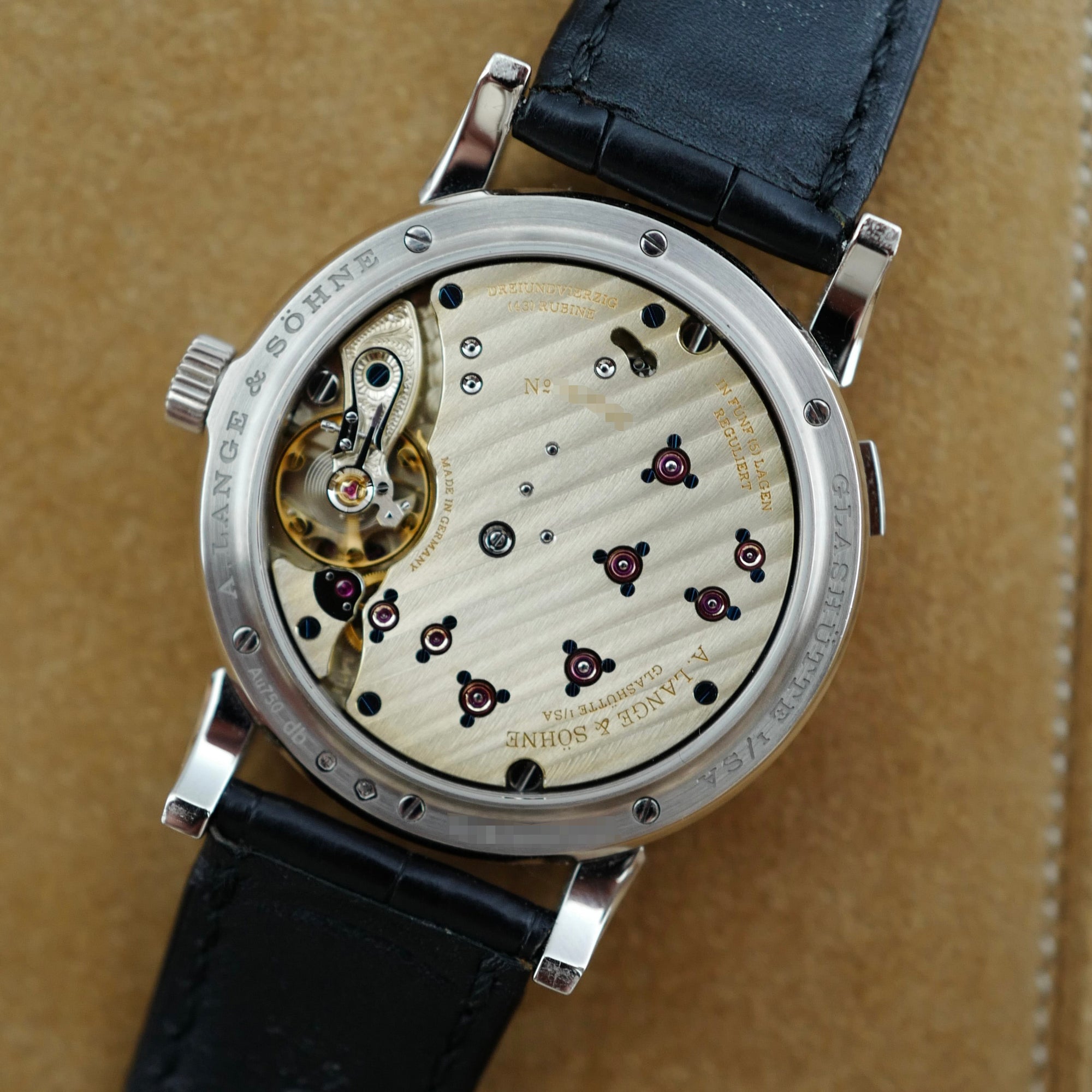 A. Lange & Sohne White Gold Lange 1 Ref. 101.039 (New Arrival)