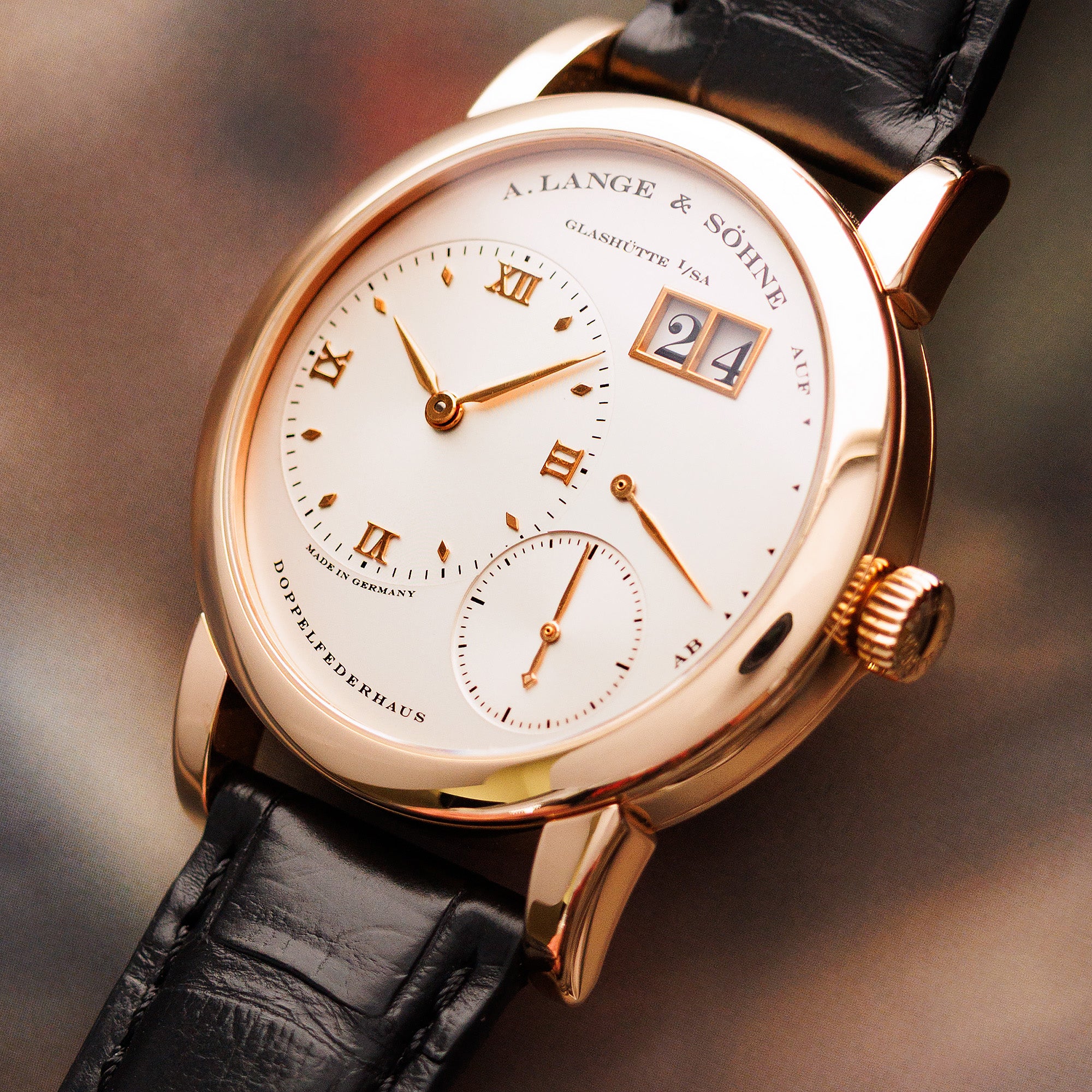 A. Lange & Sohne Rose Gold Lange 1 Ref. 101.032