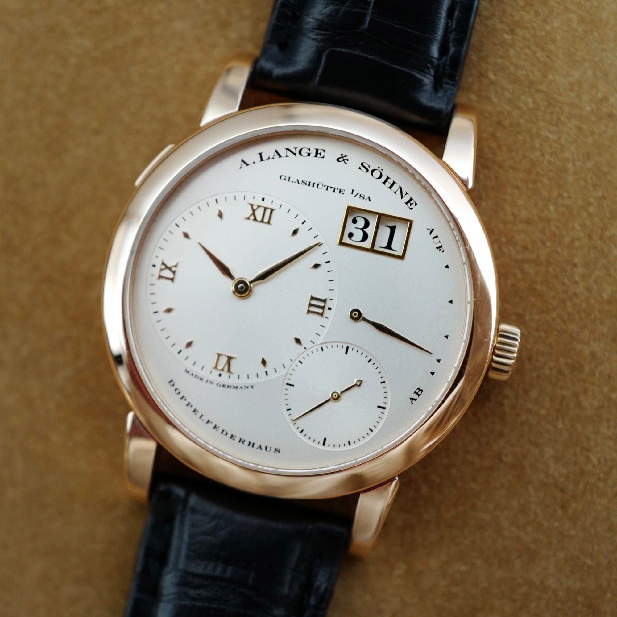 A. Lange &amp; Sohne Rose Gold Lange 1 Ref. 101.032