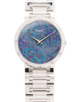 Piaget White Gold Opal Dial Watch Ref. 84023
