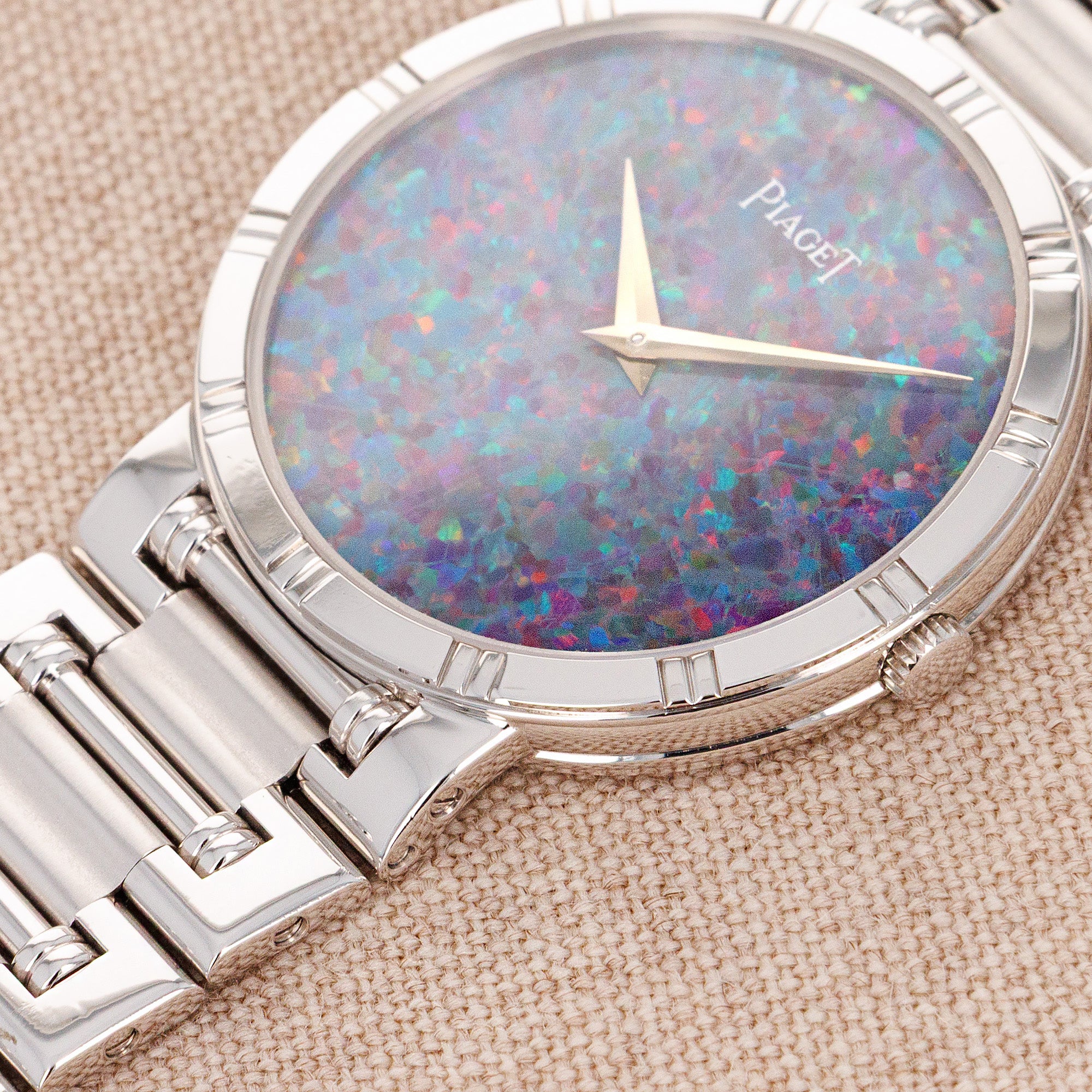 Piaget White Gold Opal Dial Watch Ref. 84023