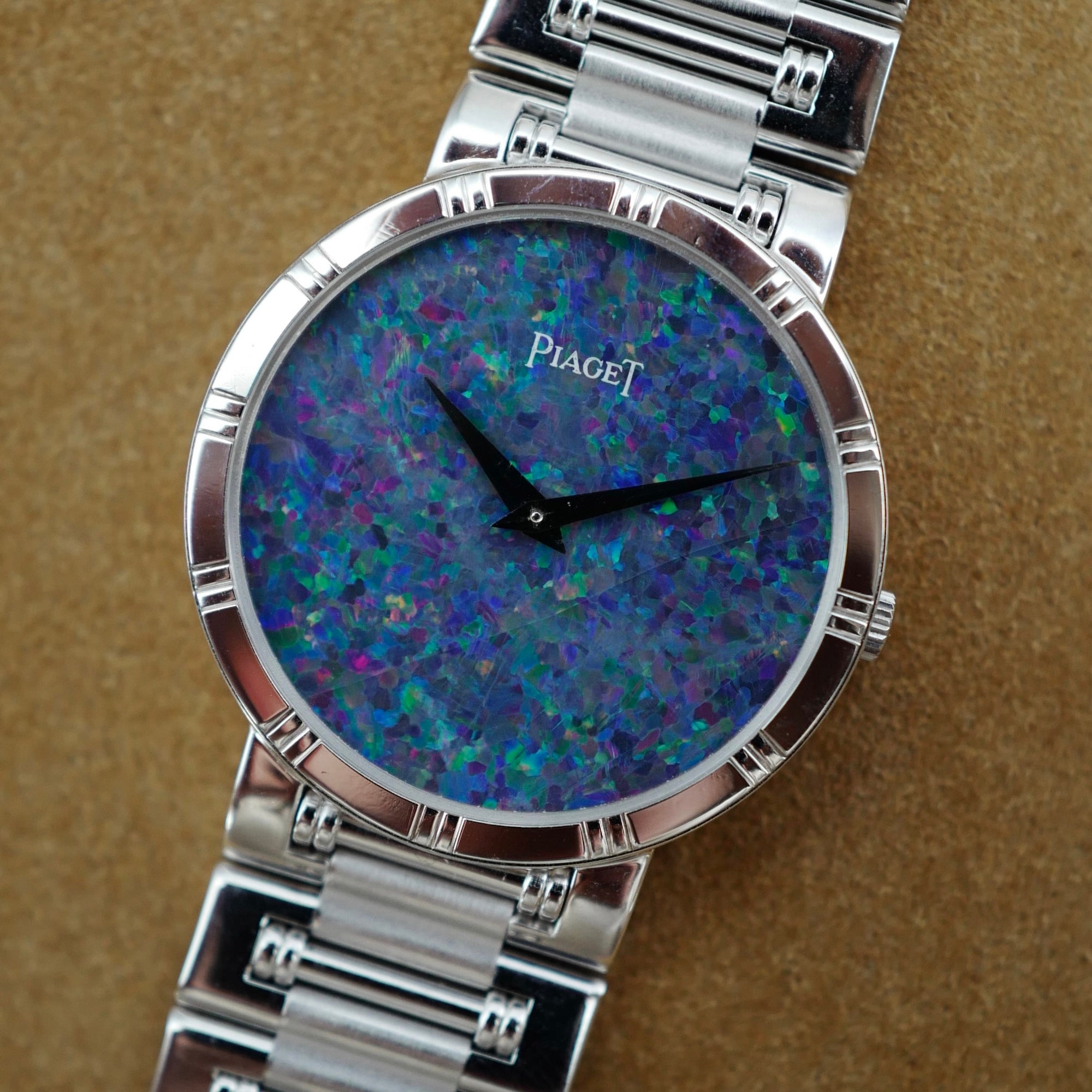 Piaget White Gold Opal Dial Watch Ref. 84023