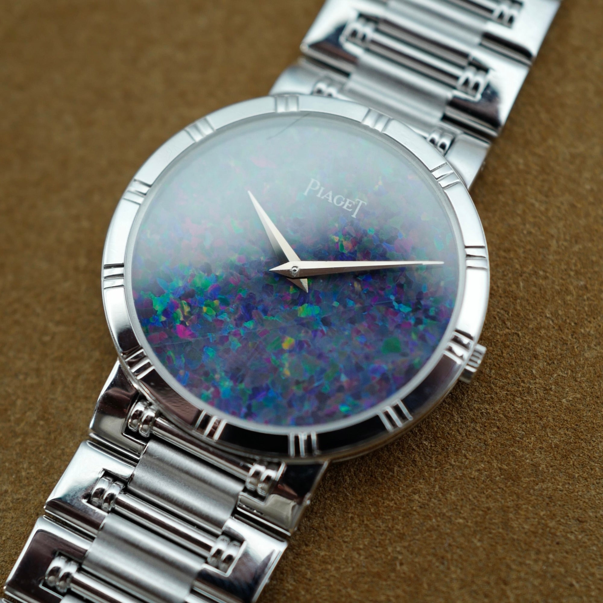 Piaget White Gold Opal Dial Watch Ref. 84023