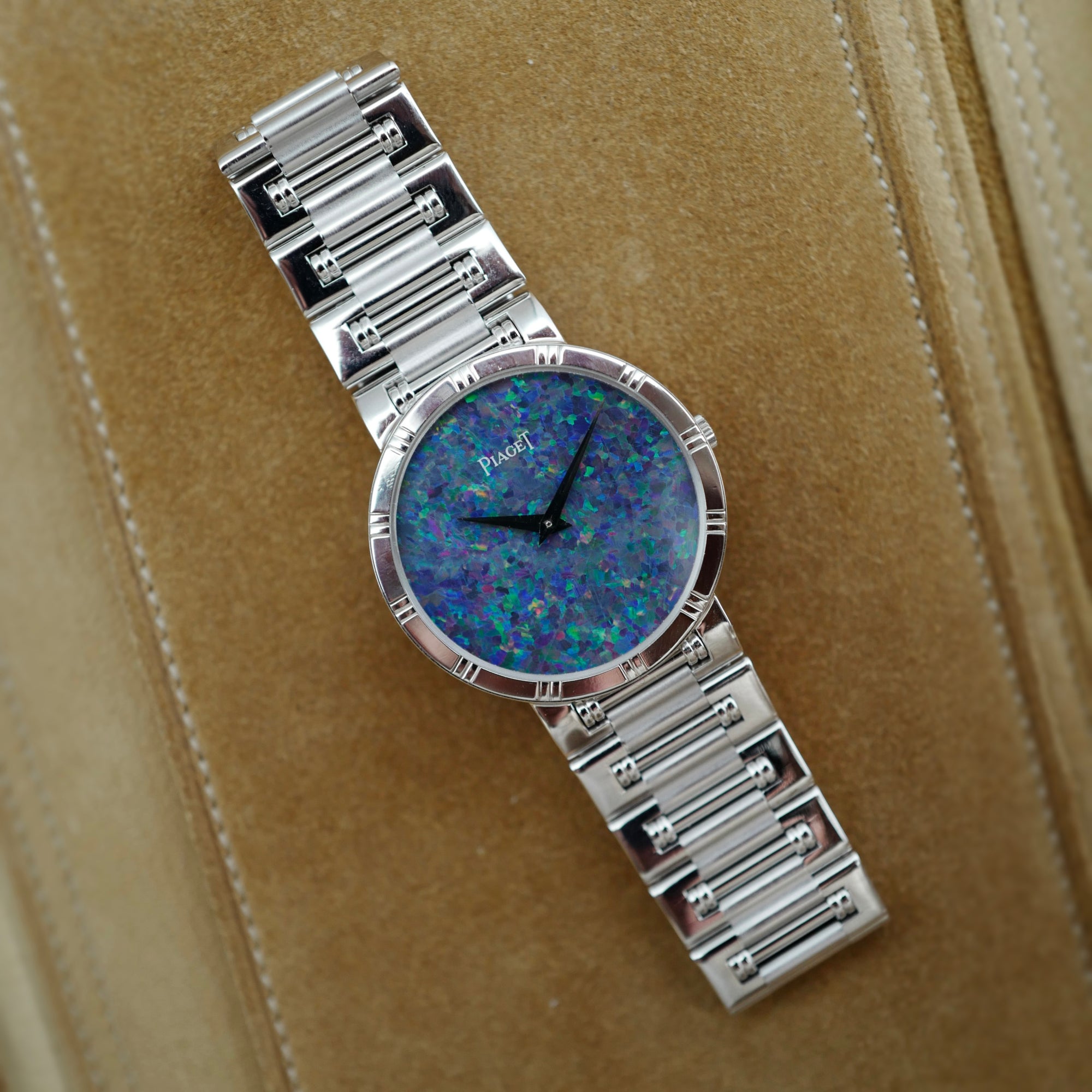 Piaget White Gold Opal Dial Watch Ref. 84023
