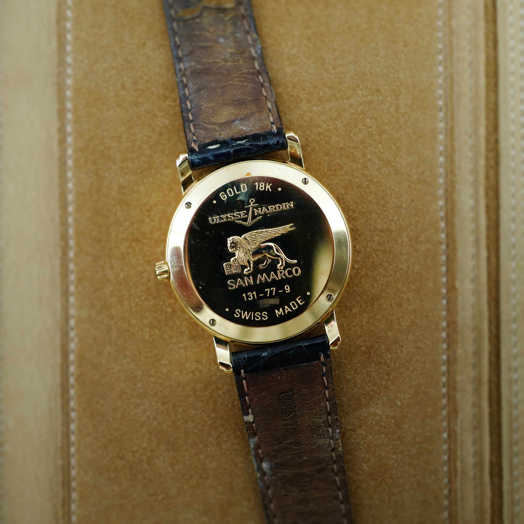 Ulysse Nardin - Ulysse Nardin Yellow Gold San Marco Ref. 131-77-9 USS Constitution (New Arrival) - The Keystone Watches