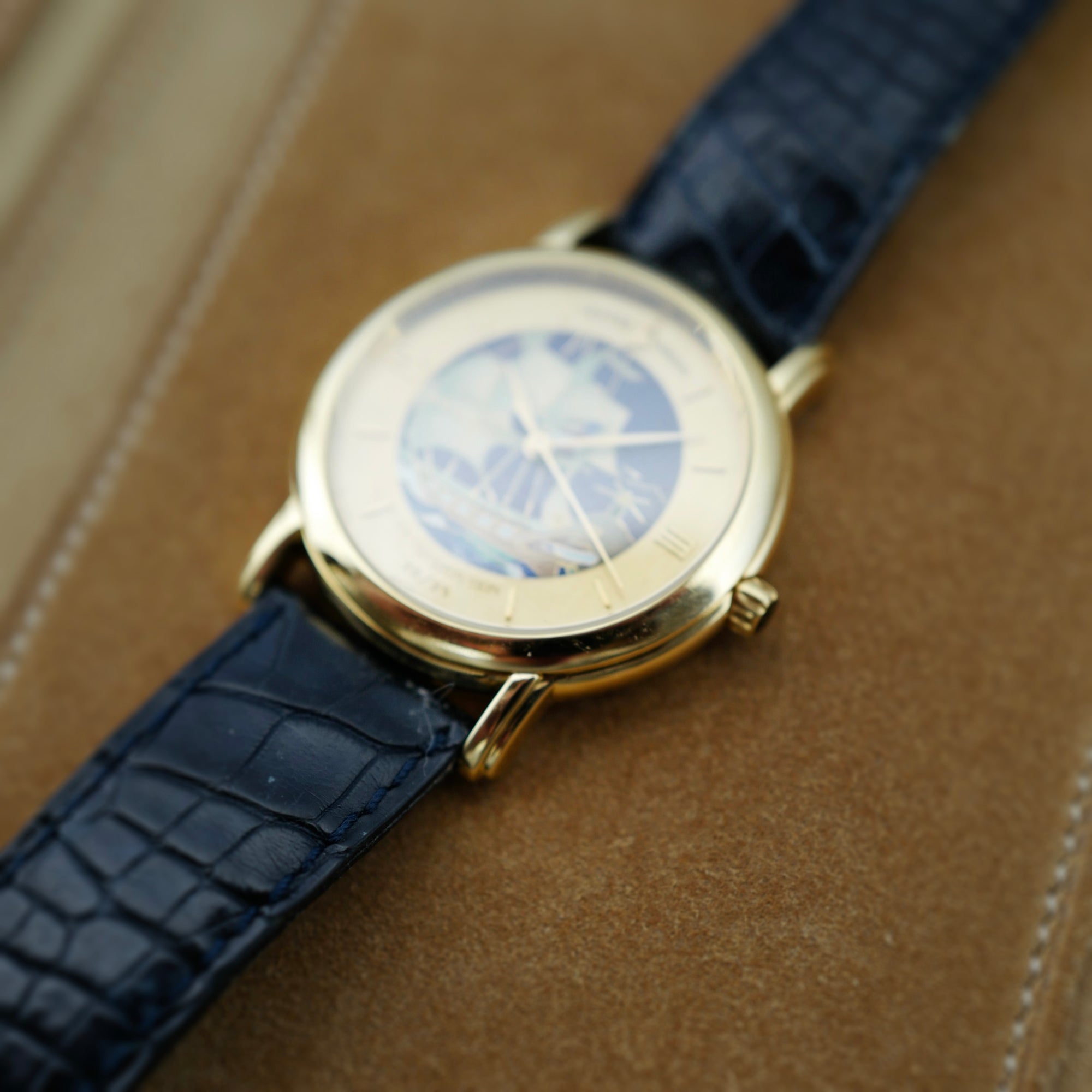 Ulysse Nardin - Ulysse Nardin Yellow Gold San Marco Ref. 131-77-9 USS Constitution (New Arrival) - The Keystone Watches