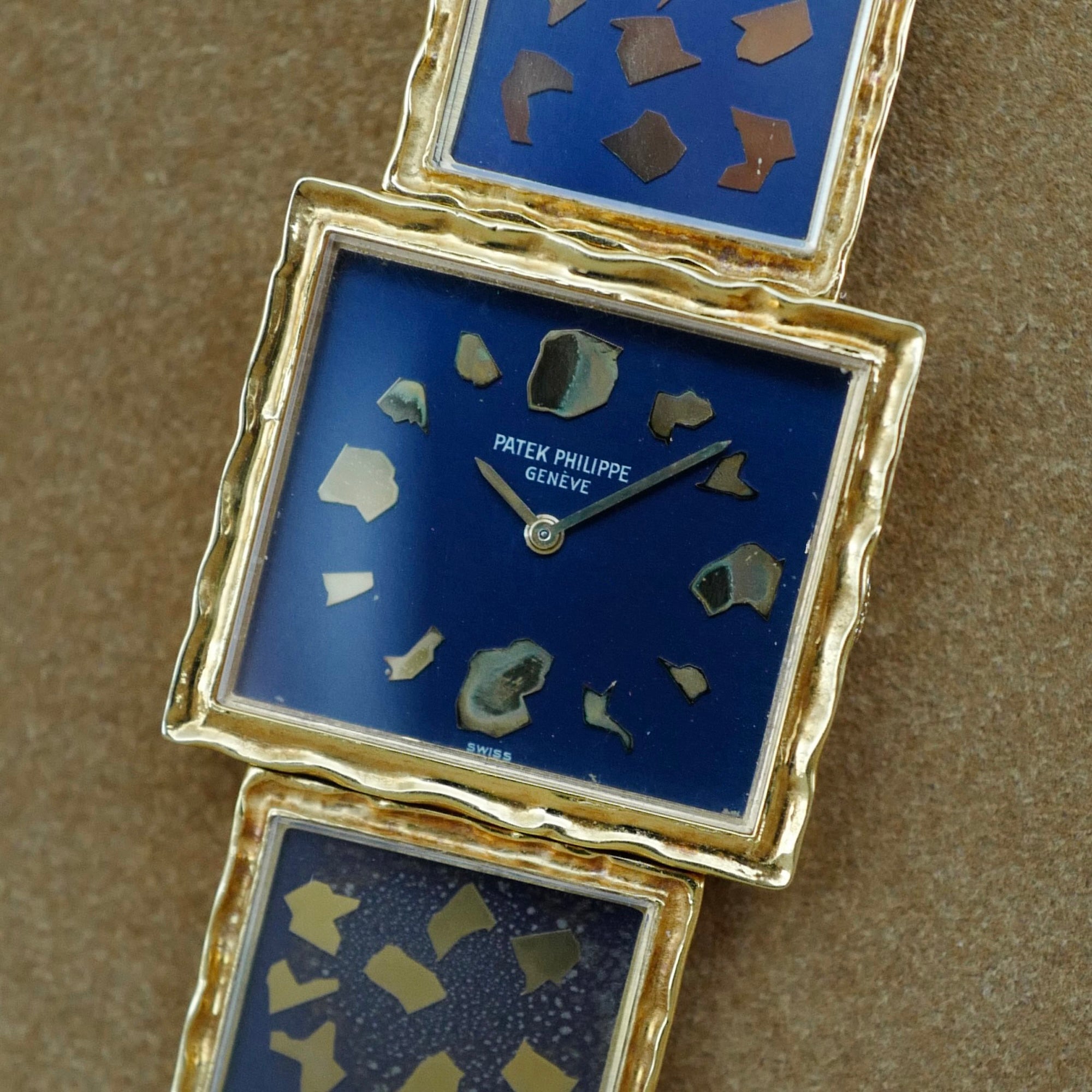 Patek Philiipe Yellow Gold Pepita Watch Ref. 4121 (New Arrival)