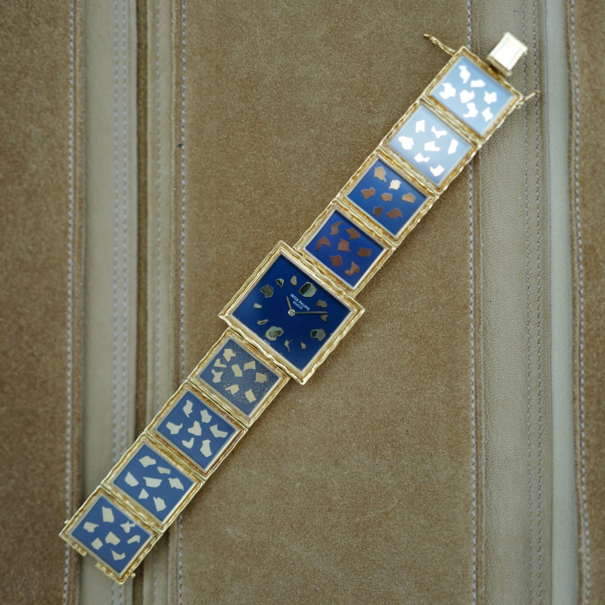 Patek Philiipe Yellow Gold Pepita Watch Ref. 4121 (New Arrival)