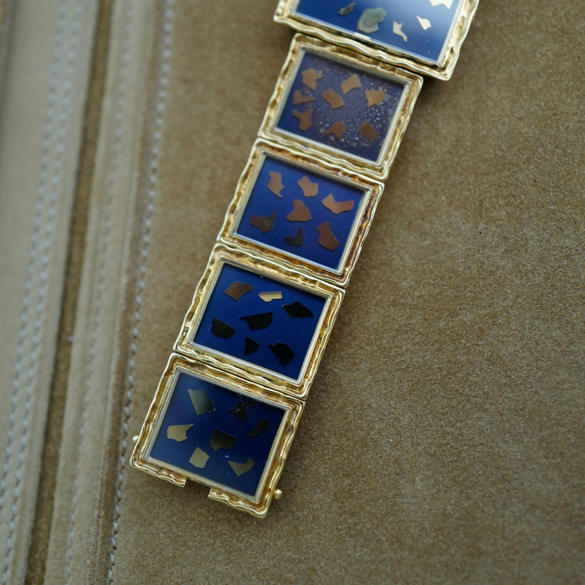 Patek Philiipe Yellow Gold Pepita Watch Ref. 4121 (New Arrival)