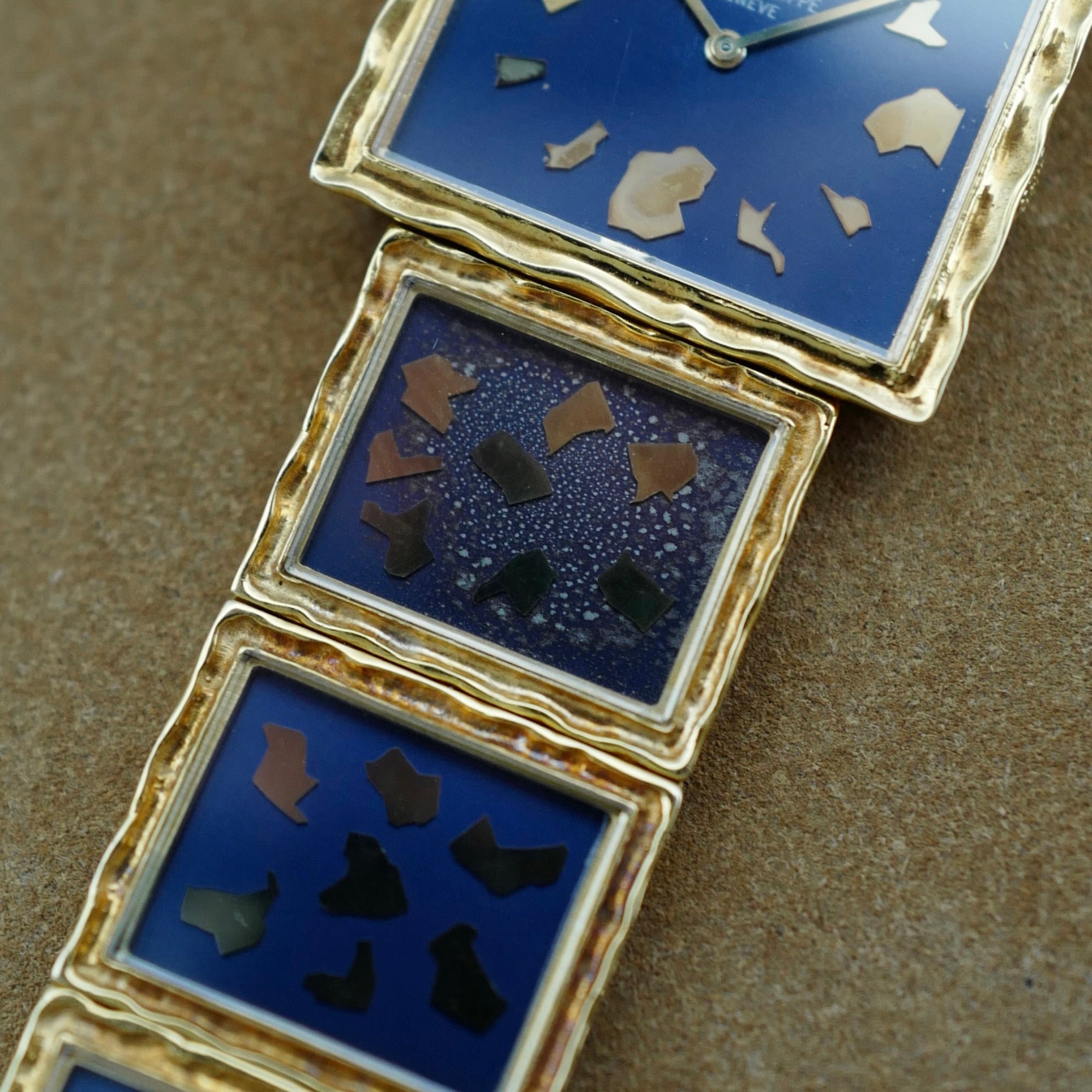 Patek Philiipe Yellow Gold Pepita Watch Ref. 4121 (New Arrival)
