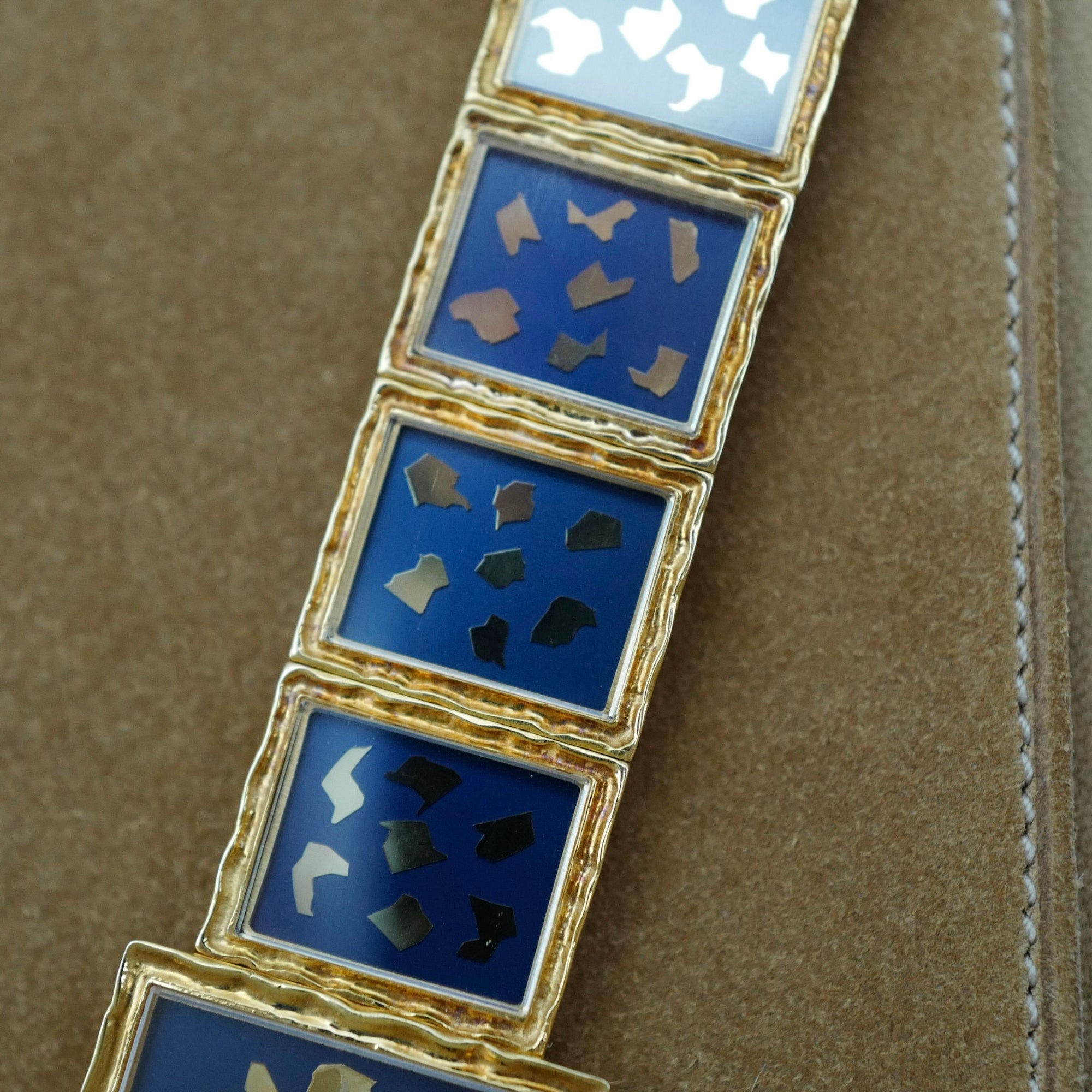 Patek Philiipe Yellow Gold Pepita Watch Ref. 4121 (New Arrival)
