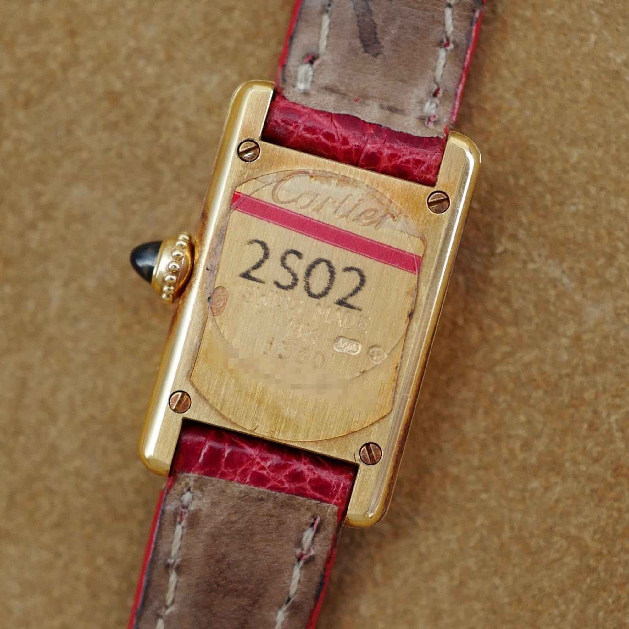 Cartier YG Mini Tank Louis Ref. 1360 (New Arrival)