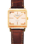 Patek Philippe Yellow Gold Square Watch Ref. 3406 Retailed by Hausmann & Co.