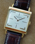 Patek Philippe Yellow Gold Square Watch Ref. 3406 Retailed by Hausmann & Co.