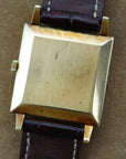 Patek Philippe Yellow Gold Square Watch Ref. 3406 Retailed by Hausmann & Co.