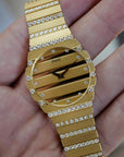 Piaget Yellow Gold Polo Watch Ref. 7661C with Original Diamonds (New Arrival)