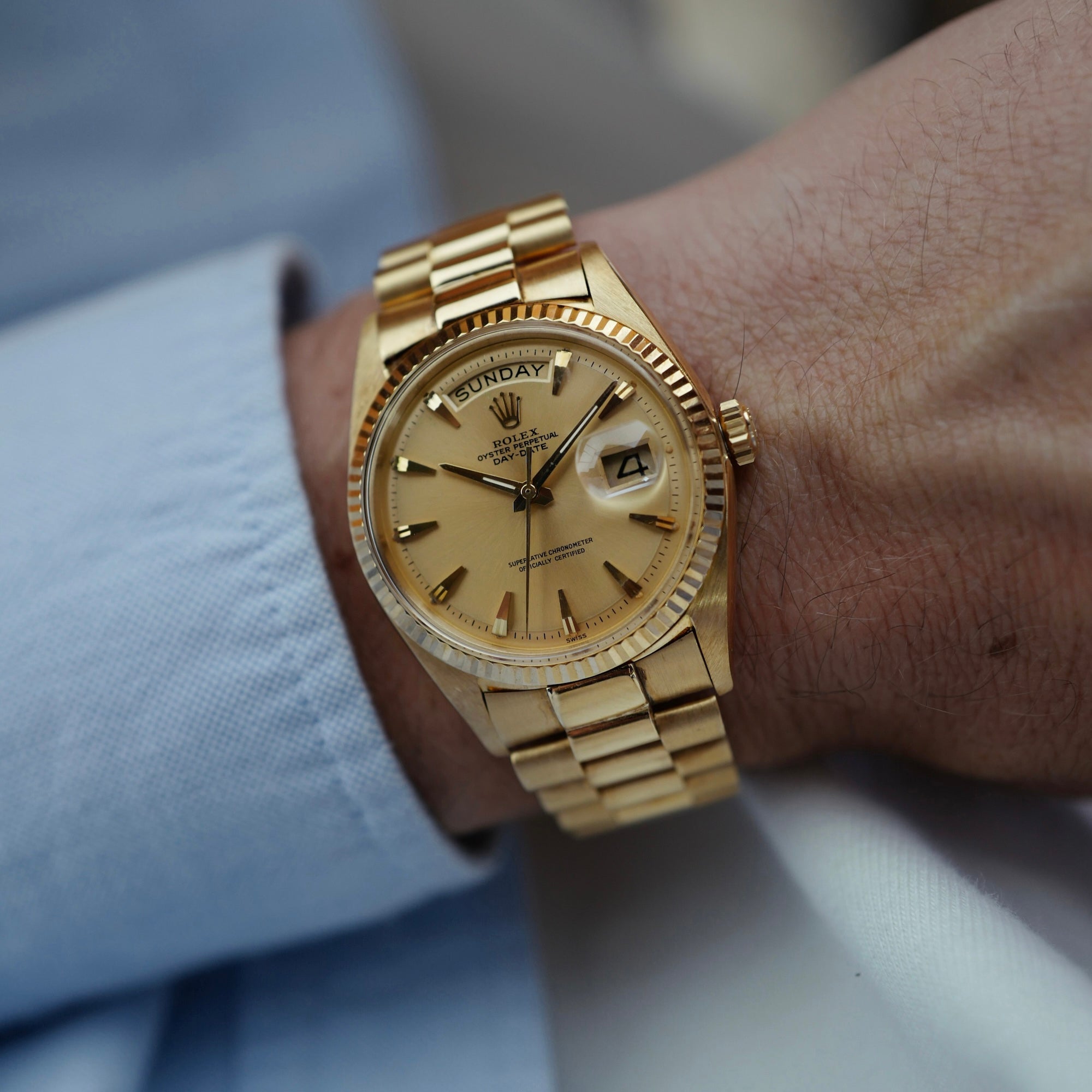 Rolex Yellow Gold Day-Date Watch Ref. 1803 with Claw Dial (New Arrival)