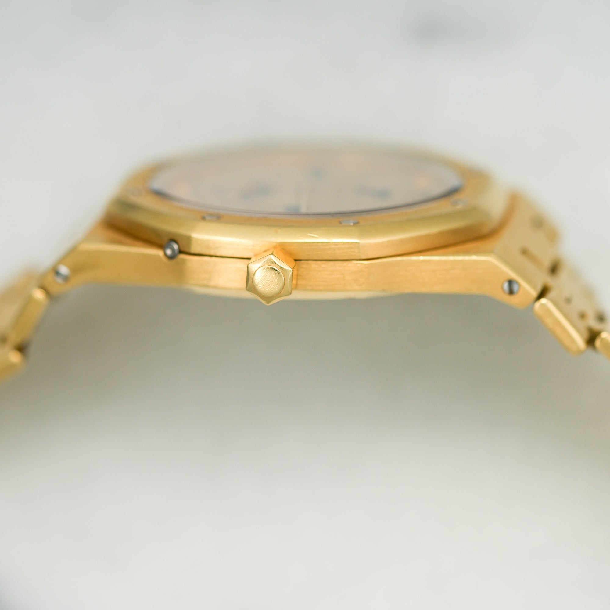 Audemars Piguet Yellow Gold Royal Oak Perpetual Watch Ref. 25554 (New Arrival)