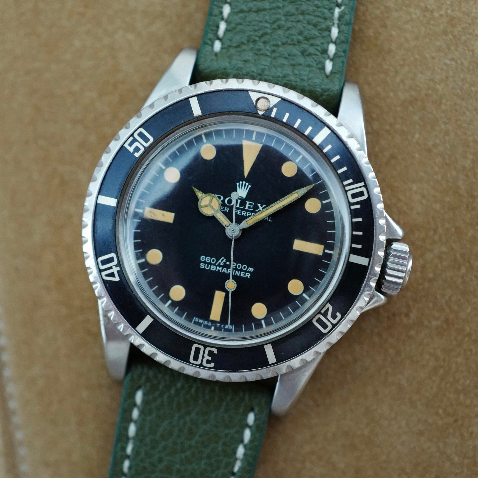 Rolex Steel Submariner Ref. 5513 with Pumkin Lume (New Arrival)