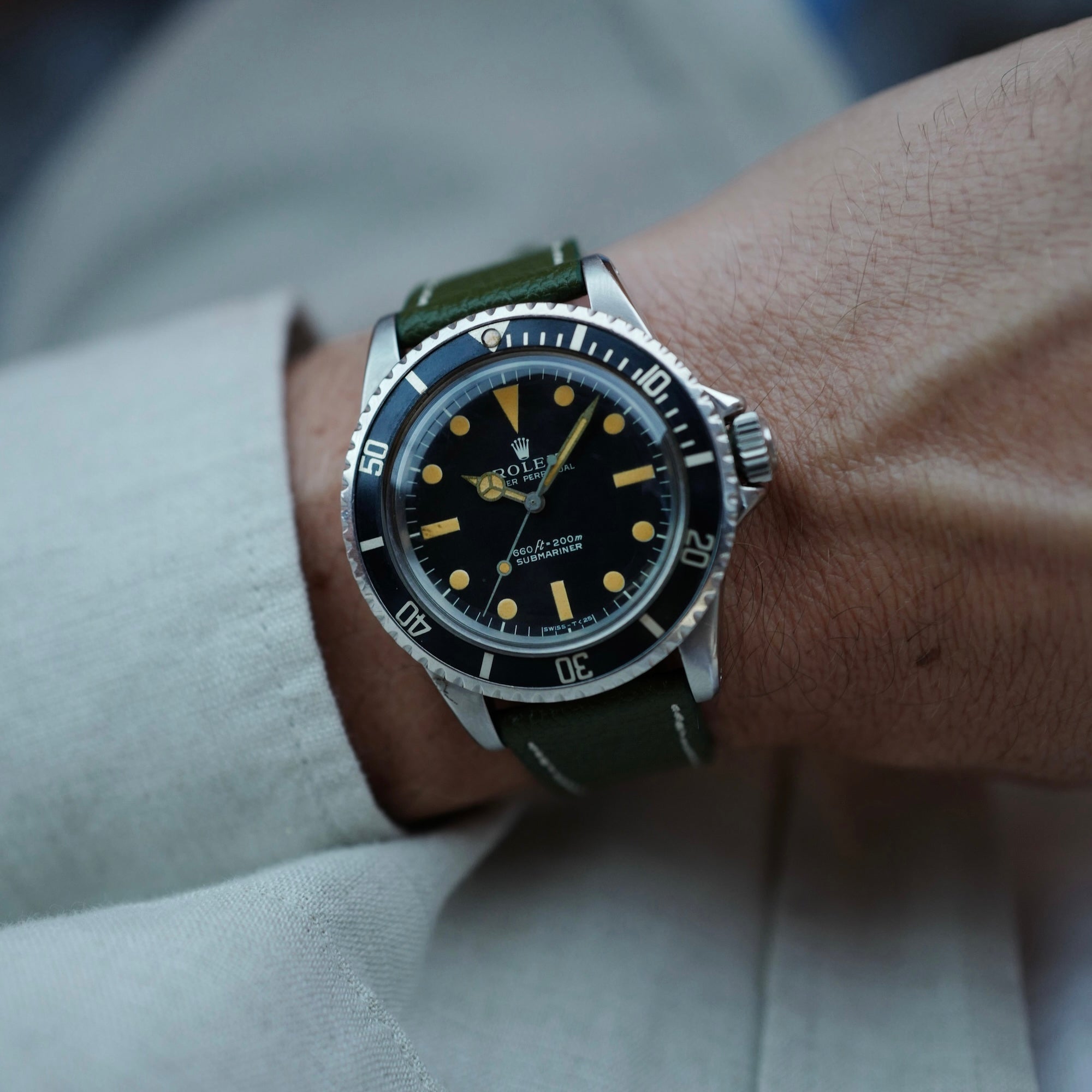 Rolex Steel Submariner Ref. 5513 with Pumkin Lume (New Arrival)