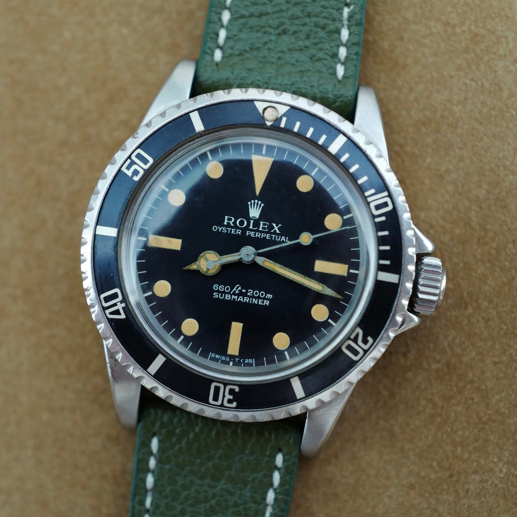 Rolex Steel Submariner Ref. 5513 with Pumkin Lume (New Arrival)