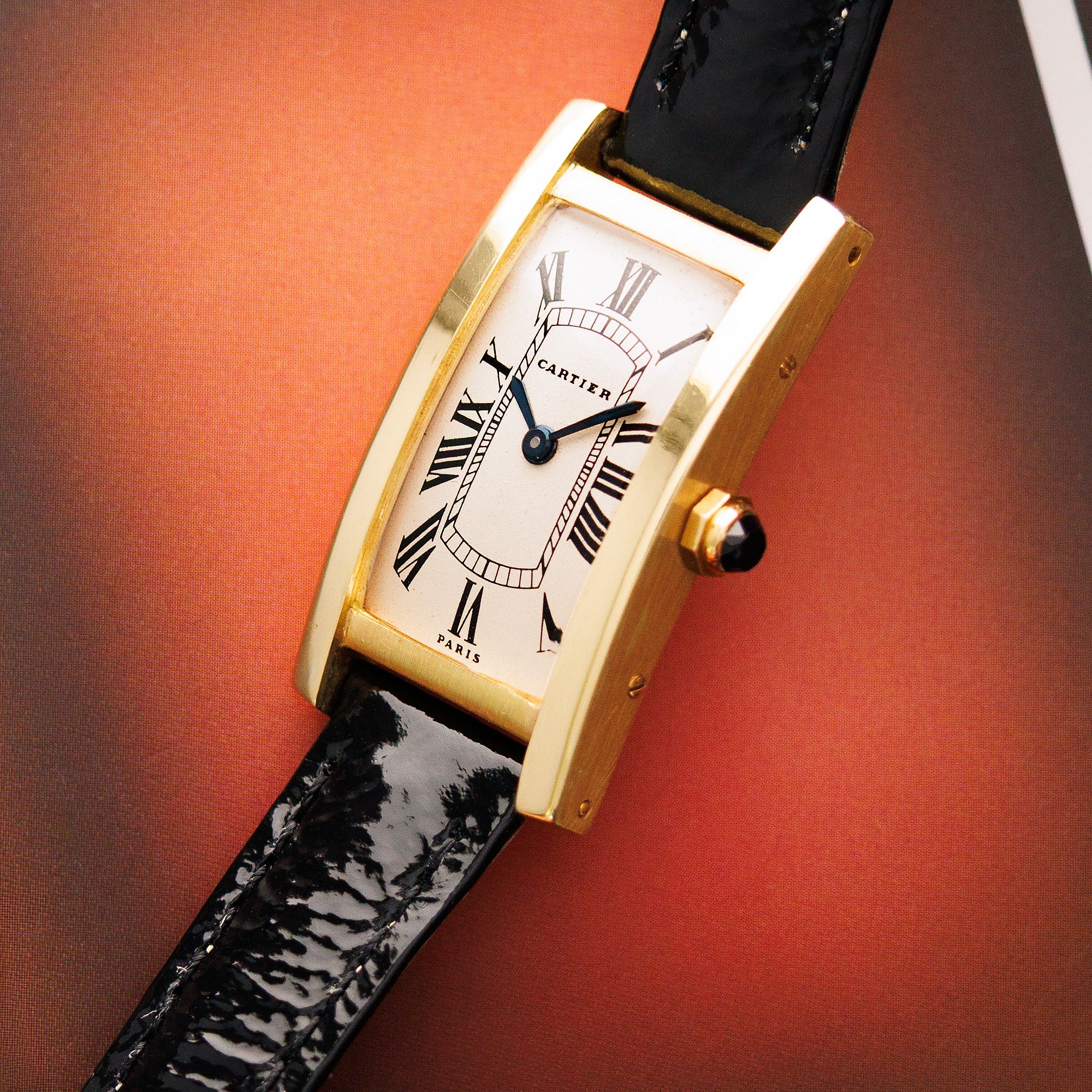 Cartier Yellow Gold Tank Cintree Watch
